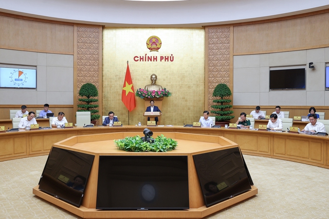 Thủ tướng Phạm Minh Chính chủ trì phiên họp Chính phủ chuyên đề - Ảnh 1. Thủ tướng Phạm Minh Chính chủ trì phiên họp Chính phủ chuyên đề - Ảnh 1.