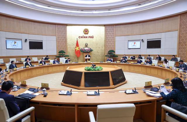 Toàn cảnh phiên họp - Ảnh: VGP