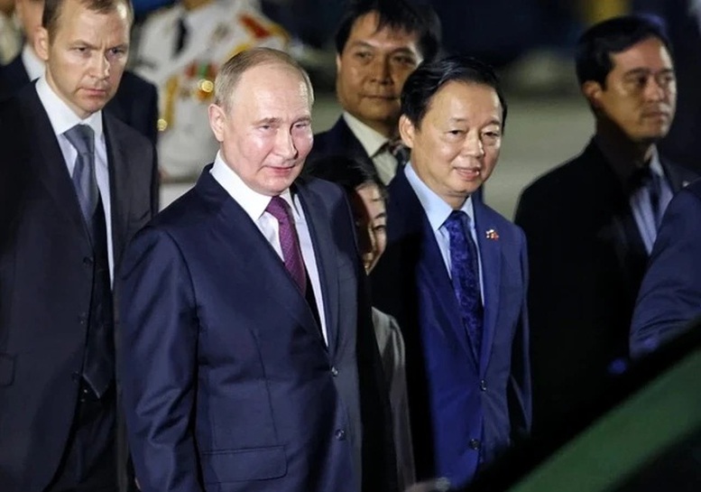 Tổng thống Nga Vladimir Putin đến Hà Nội, bắt đầu thăm cấp Nhà nước tới Việt Nam- Ảnh 6. Tổng thống Nga Vladimir Putin đến Hà Nội, bắt đầu thăm cấp Nhà nước tới Việt Nam- Ảnh 6.