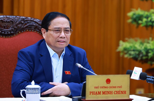 Thủ tướng chủ trì cuộc họp của Thường trực Chính phủ về kiểm soát lạm phát, thúc đẩy tăng trưởng- Ảnh 1.