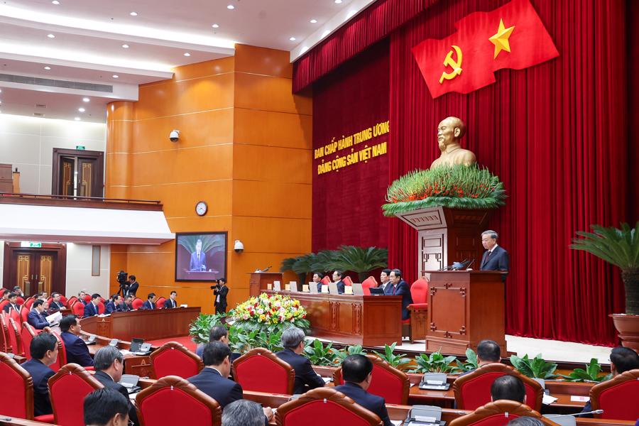 Tại Hội nghị lần này, Trung ương sẽ thảo luận, cho ý kiến đối với 15 nội dung, tập trung vào 2 nhóm vấn đề chính - Ảnh: VGP/Nhật Bắc