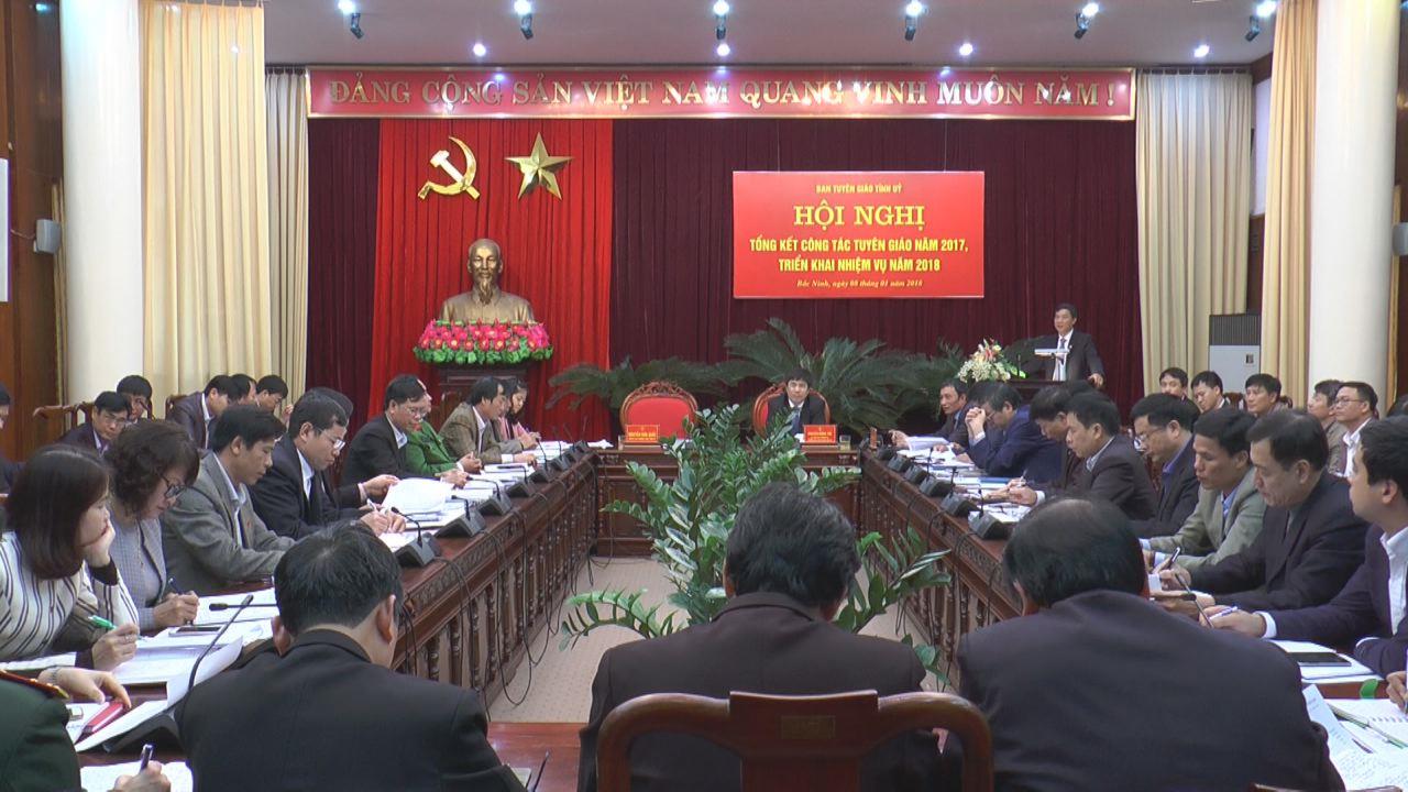 Ban Tuyên giáo Tỉnh ủy triển khai nhiệm vụ năm 2018           