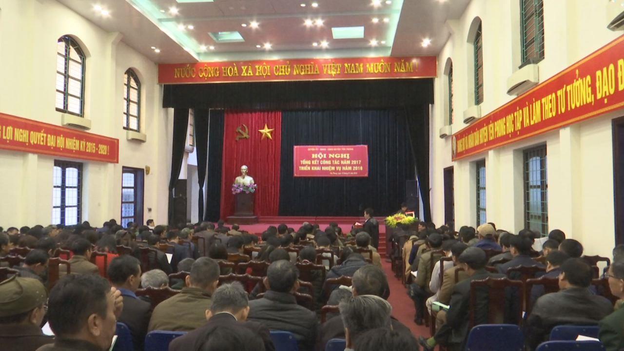Huyện Yên Phong triển khai nhiệm vụ năm 2018