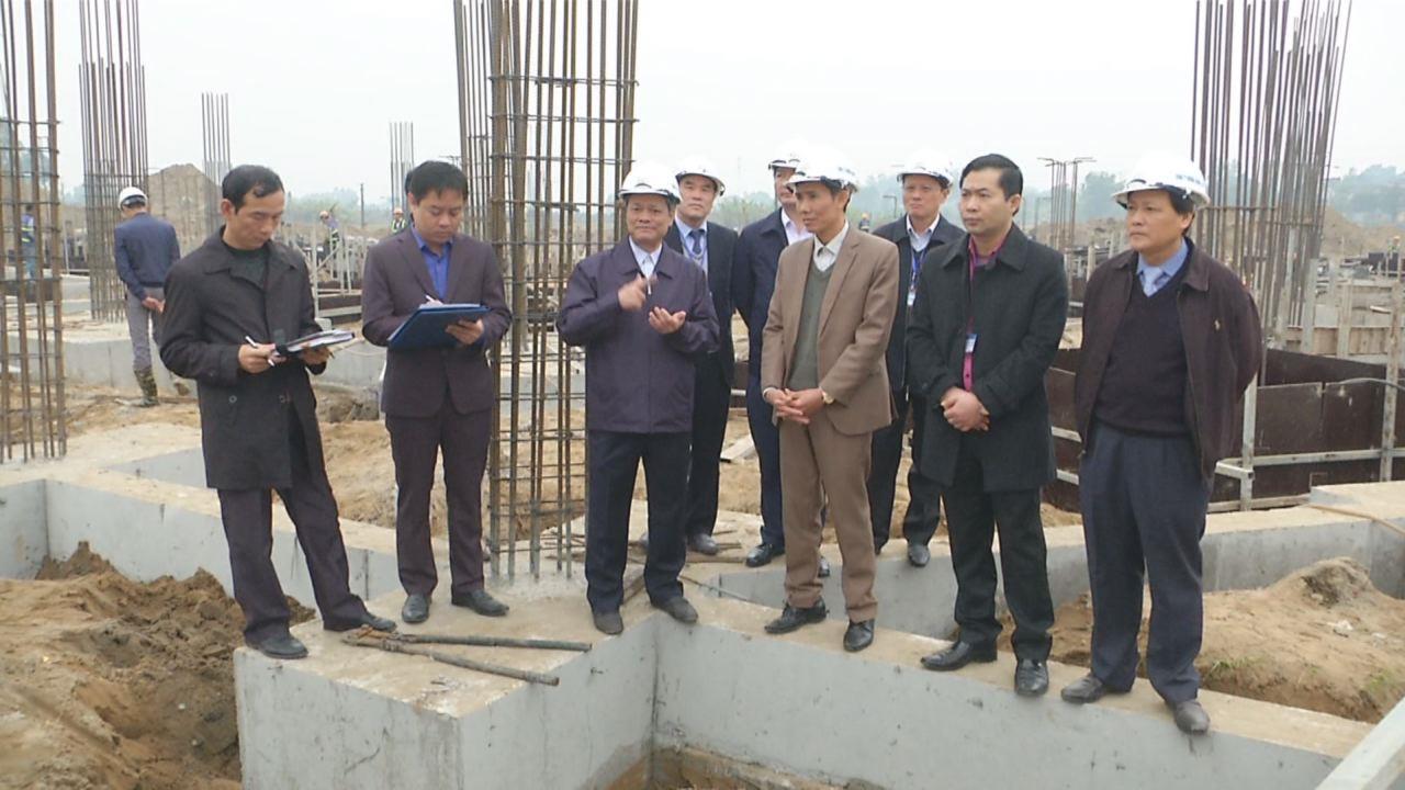 Chủ tịch UBND tỉnh kiểm tra một số công trình trọng điểm tại thành phố Bắc Ninh
