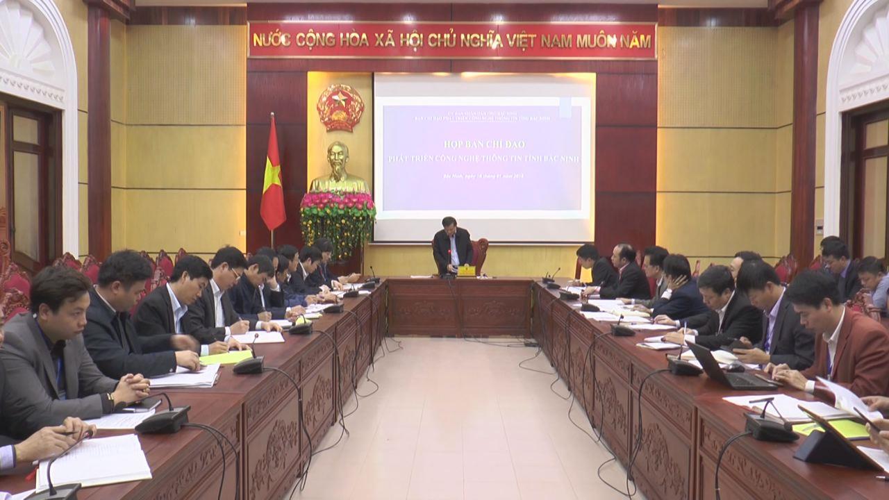 Ban Chỉ đạo phát triển công nghệ thông tin tỉnh triển khai nhiệm vụ 2018