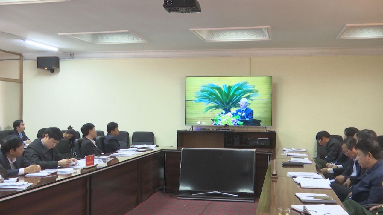Hội nghị trực tuyến toàn quốc triển khai công tác tổ chức  xây dựng Đảng năm 2018