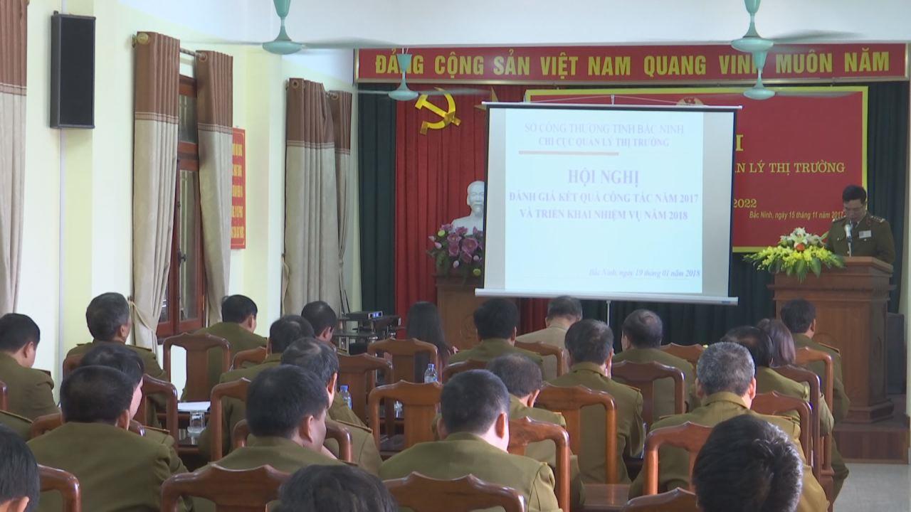 Chi cục QLTT Bắc Ninh triển khai nhiệm vụ 2018