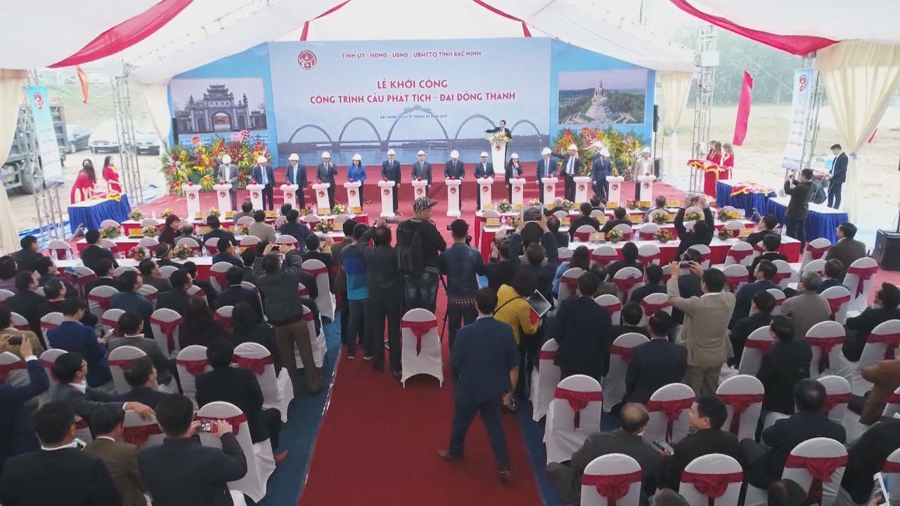 Bắc Ninh khởi công xây dựng cầu Phật Tích- Đại Đồng Thành