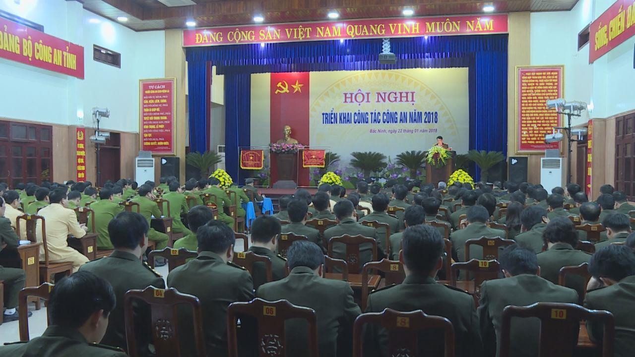 Công an tỉnh triển khai công tác năm 2018