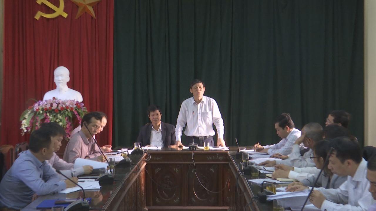 Đồng chí Nguyễn Tiến Nhường làm tại Từ Sơn về nước sạch