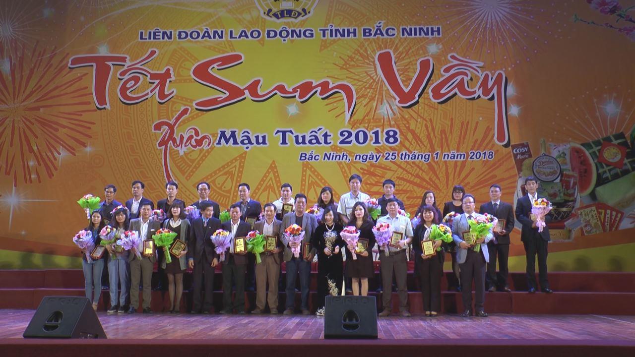Liên đoàn Lao động tỉnh tổ chức chương trình Tết sum vầy 2018           