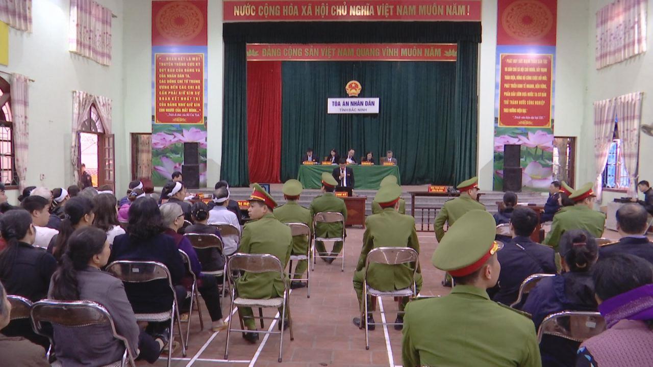 Xét xử đối tượng giết người, cướp tài sản tản tại thị trấn Lim, Tiên Du