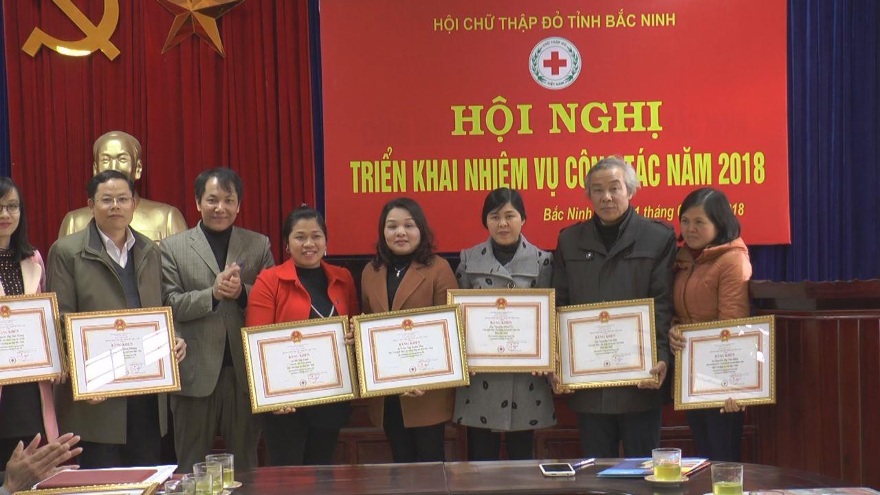 Hội Chữ thập đỏ tỉnh triển khai nhiệm vụ năm 2018