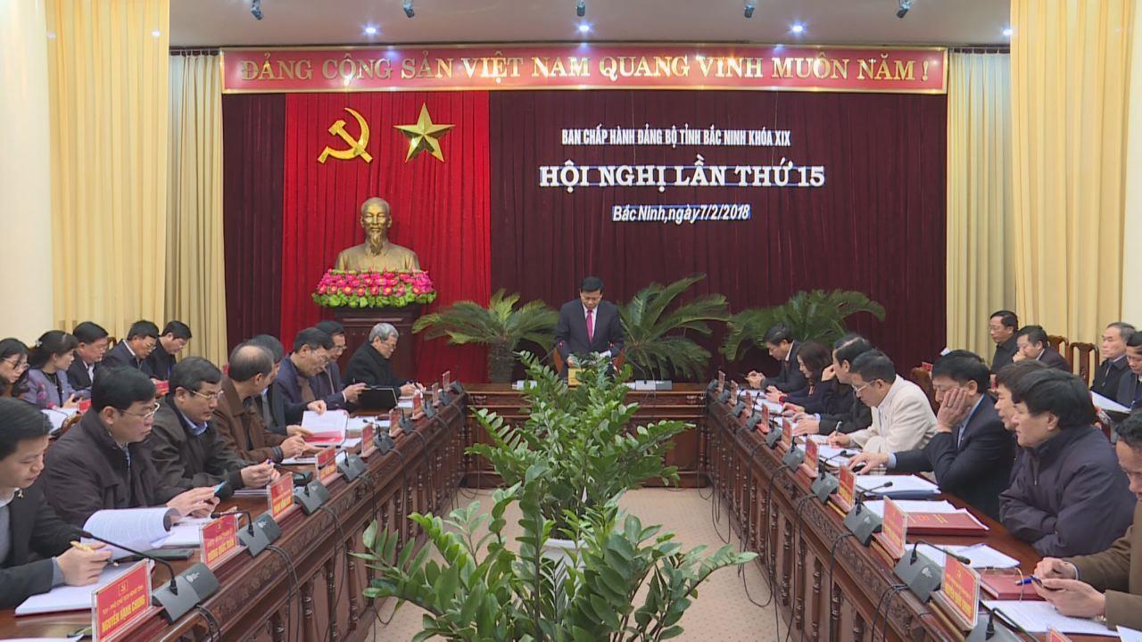 Hội nghị lần thứ 15 - Ban Chấp hành Đảng bộ tỉnh khóa XIX