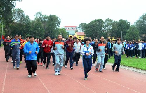Kế hoạch tổ chức "Ngày chạy Olympic vì sức khỏe toàn dân năm 2018"
