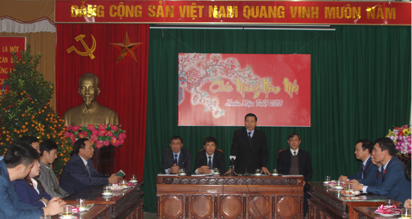 Bí thư Tỉnh ủy Nguyễn Nhân Chiến  thăm, chúc Tết cán bộ, nhân viên Đài PT&TH Bắc Ninh