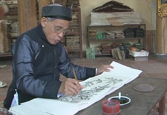 Hòa sắc bức tranh quê