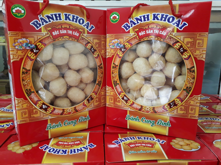 Tết về nhớ hương vị bánh khoai Thị Cầu