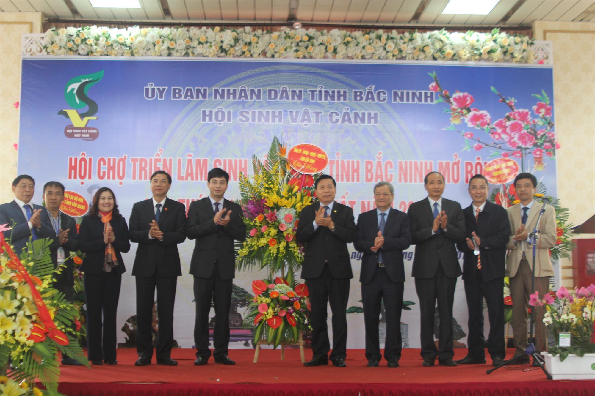 Khai mạc Hội chợ triển lãm Sinh vật cảnh tỉnh Bắc Ninh mở rộng  lần thứ XXI xuân Mậu Tuất 2018