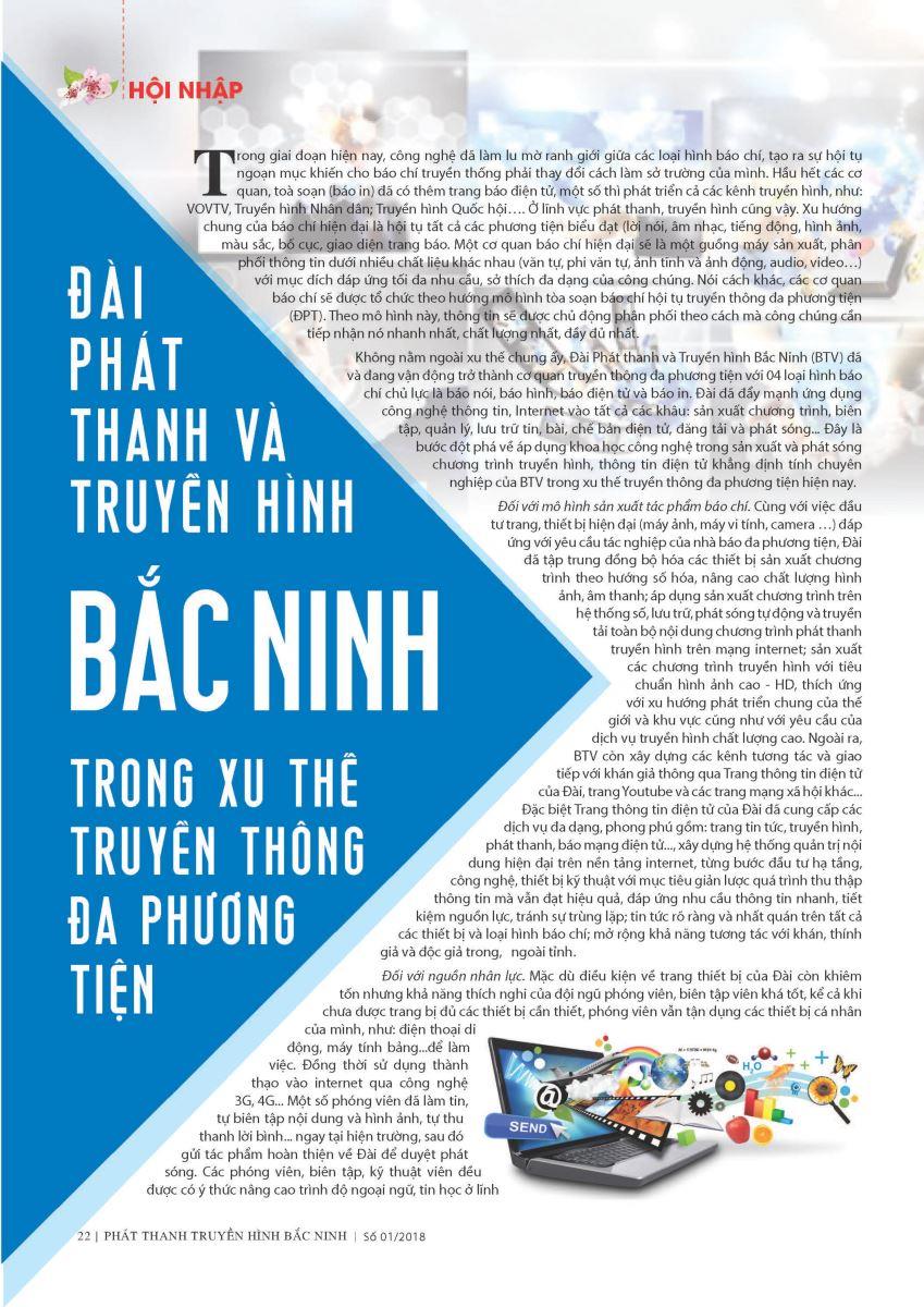 Đài Phát thanh & Truyền hình Bắc Ninh trong xu thế truyền thông đa phương tiện