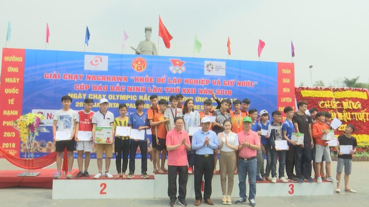 Giải chạy “Khỏe để lập nghiệp và giữ nước” Cúp Báo Bắc Ninh lần thứ XXII