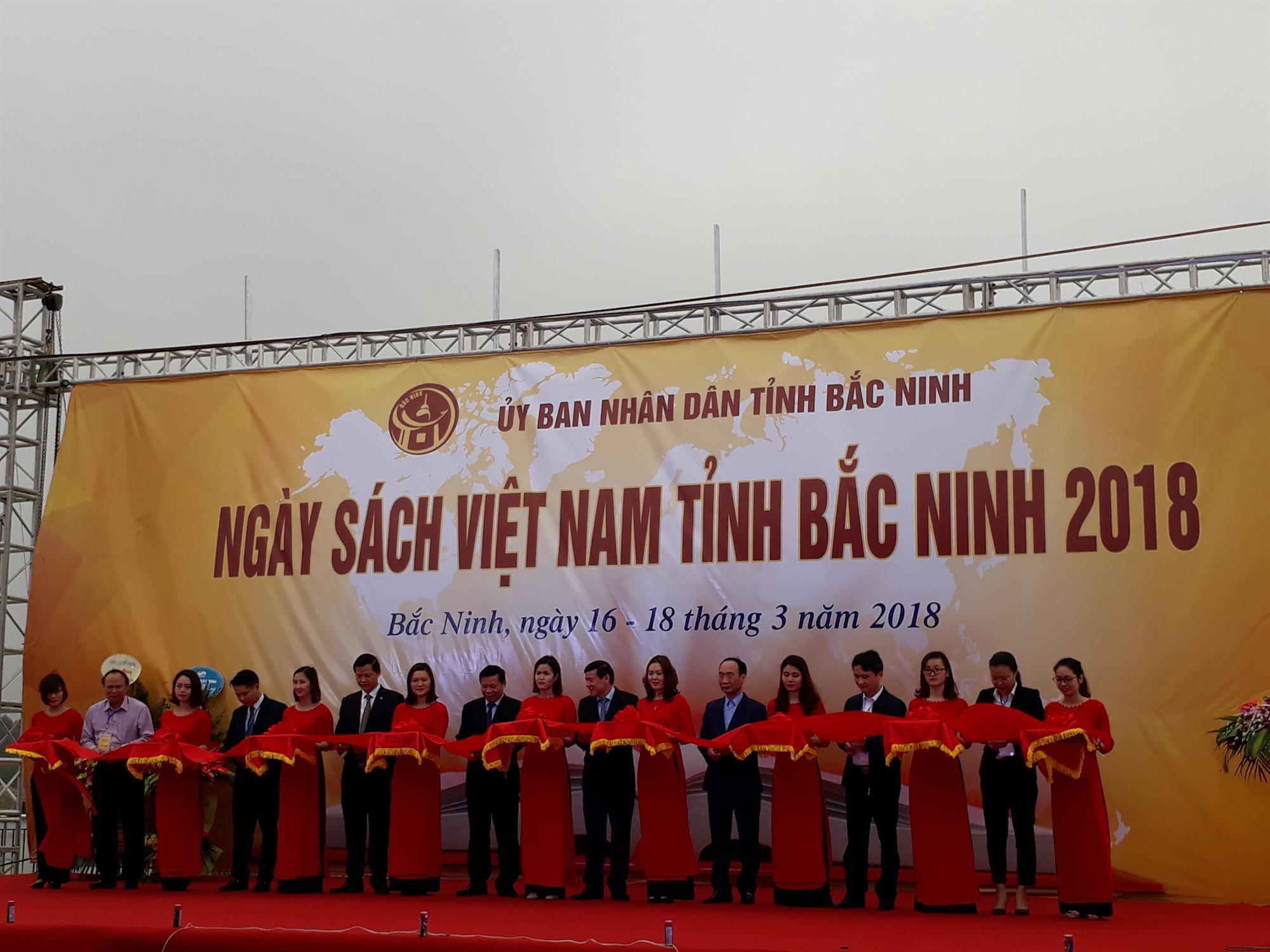 Khai mạc Ngày sách Việt Nam tỉnh Bắc Ninh năm 2018           