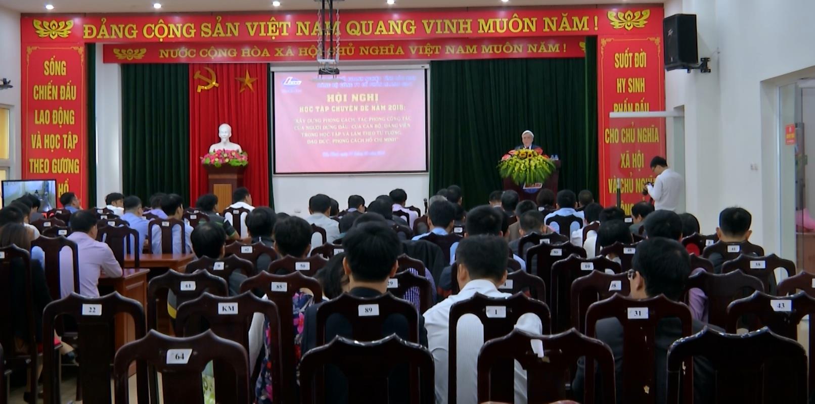 Đảng bộ Công ty cổ phần LILAMA 69-1  học tập chuyên đề đạo đức Hồ Chí Minh năm 2018