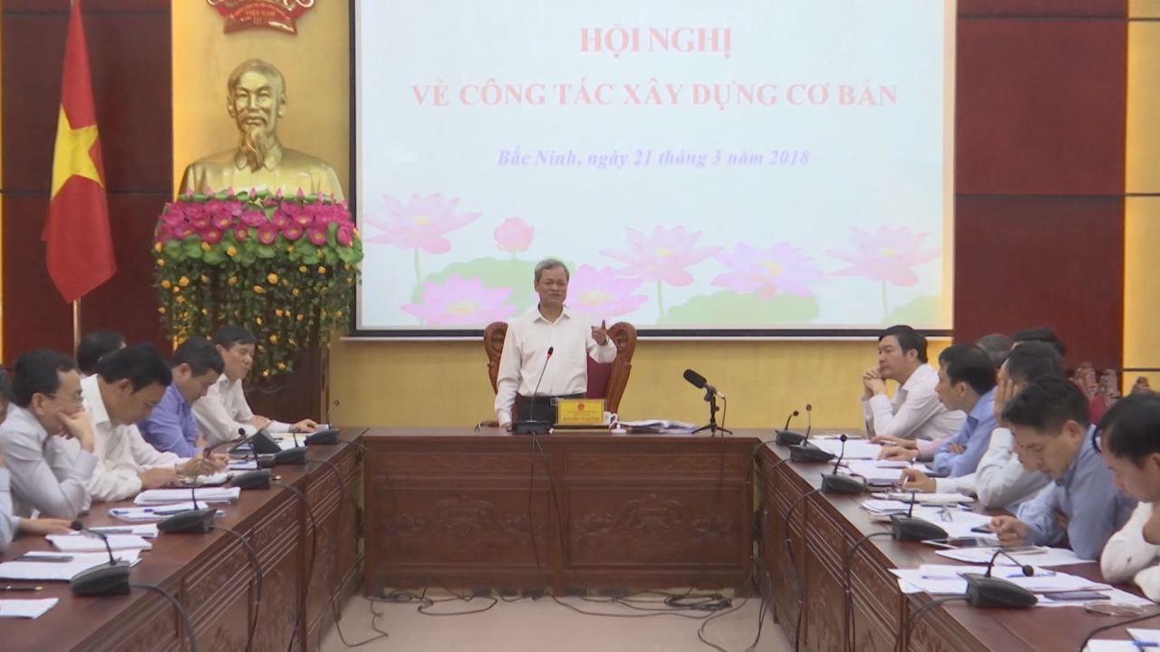 UBND tỉnh đánh giá công tác xây dựng cơ bản 2018