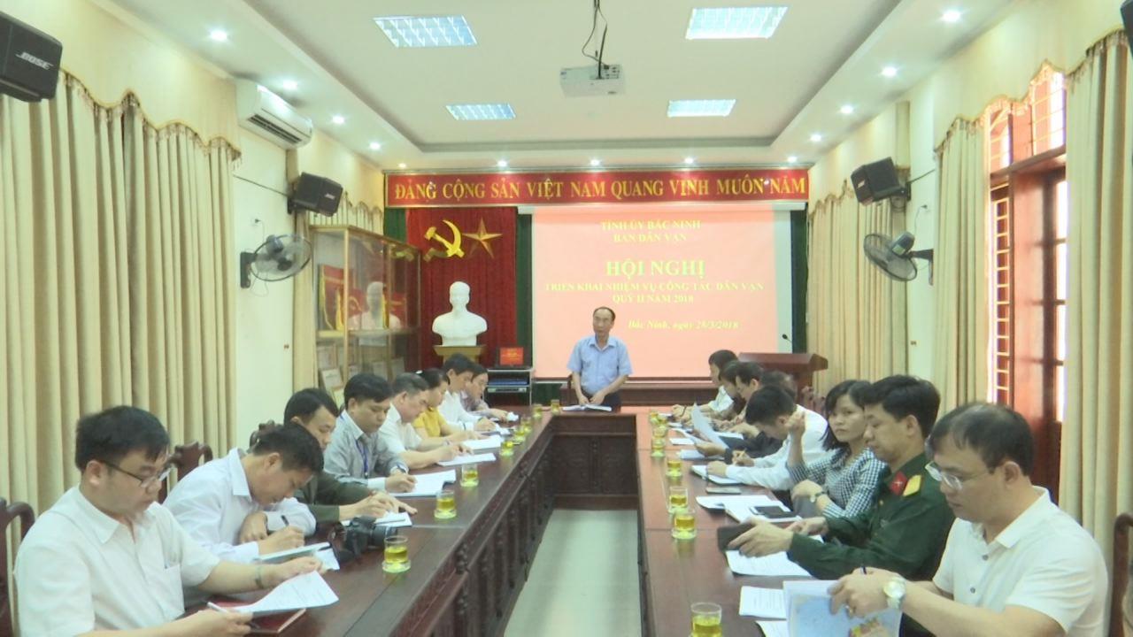 Ban Dân vận Tỉnh ủy triển khai nhiệm vụ Quý II