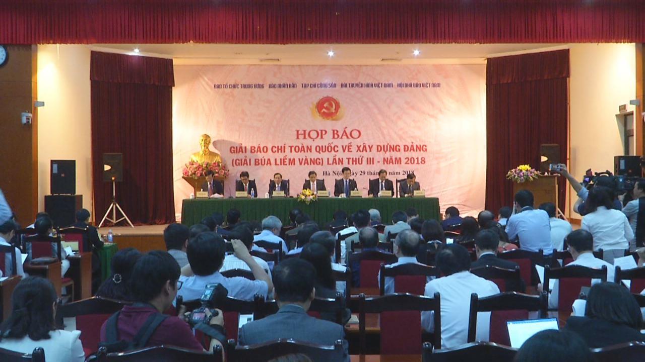 Họp báo triển khai Giải Búa Liềm vàng lần thứ III - 2018