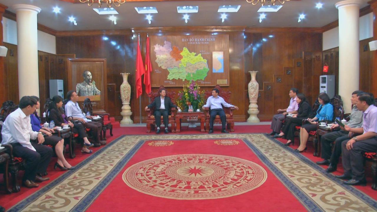 Phó Chủ tịch Quốc hội làm việc với tỉnh Bắc Ninh