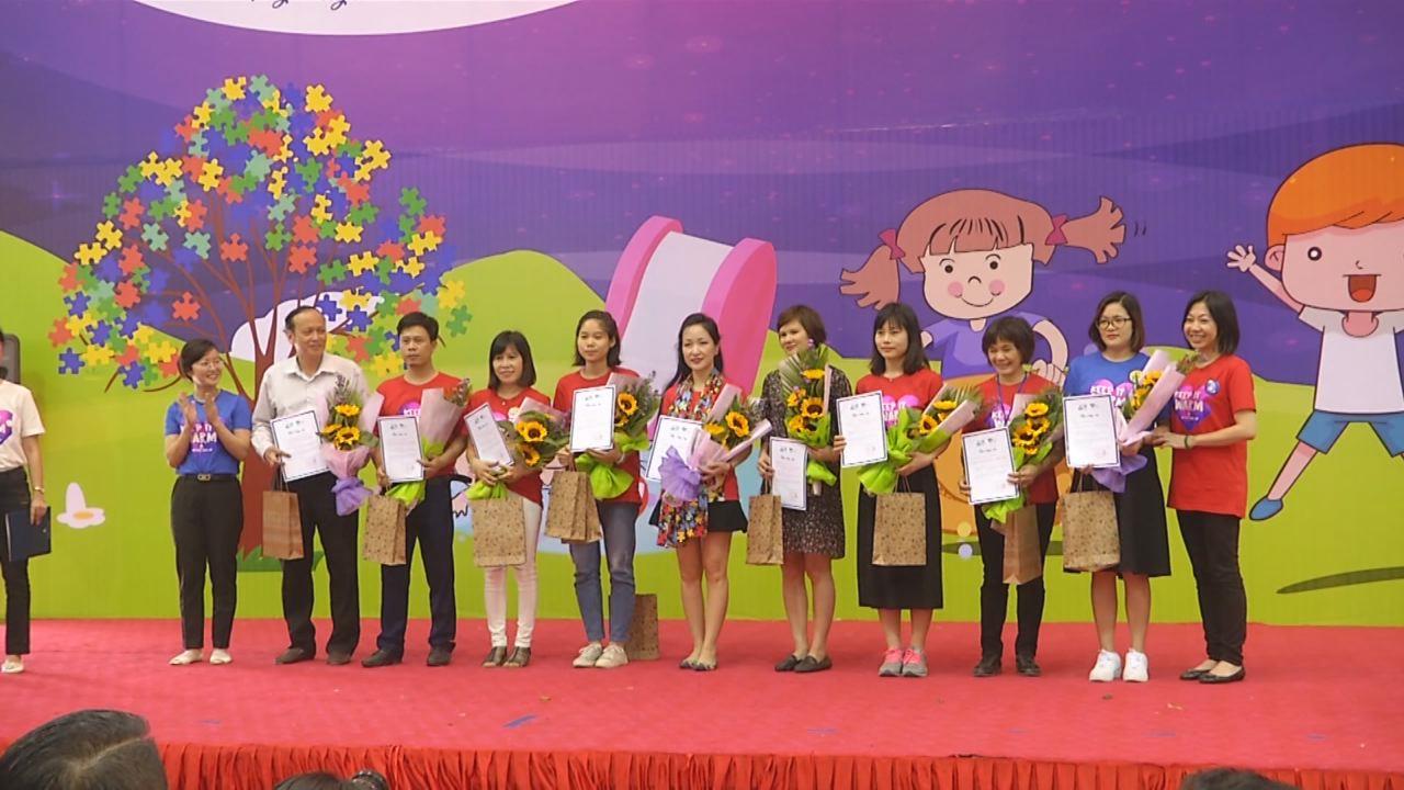 Mít tinh Ngày Việt Nam nhận thức về tự kỷ tại Bắc Ninh 2018