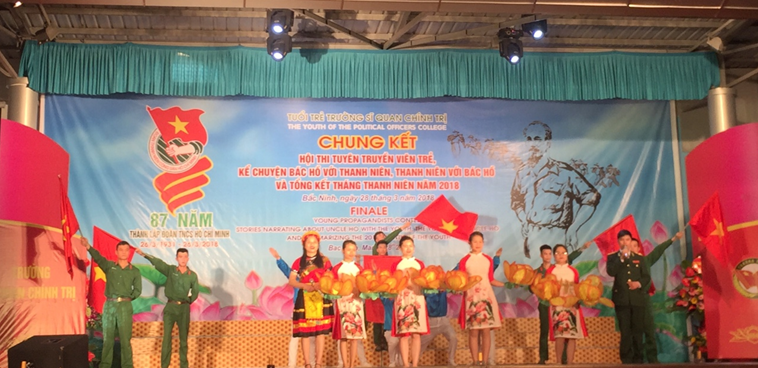 Hội thi tuyên truyền viên trẻ, kể chuyện Bác Hồ với thanh niên,  thanh niên với Bác Hồ của tuổi trẻ Quân đội