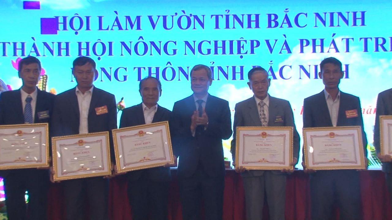 Đại hội đổi tên Hội Làm vườn tỉnh thành Hội NN&PTNT tỉnh Bắc Ninh