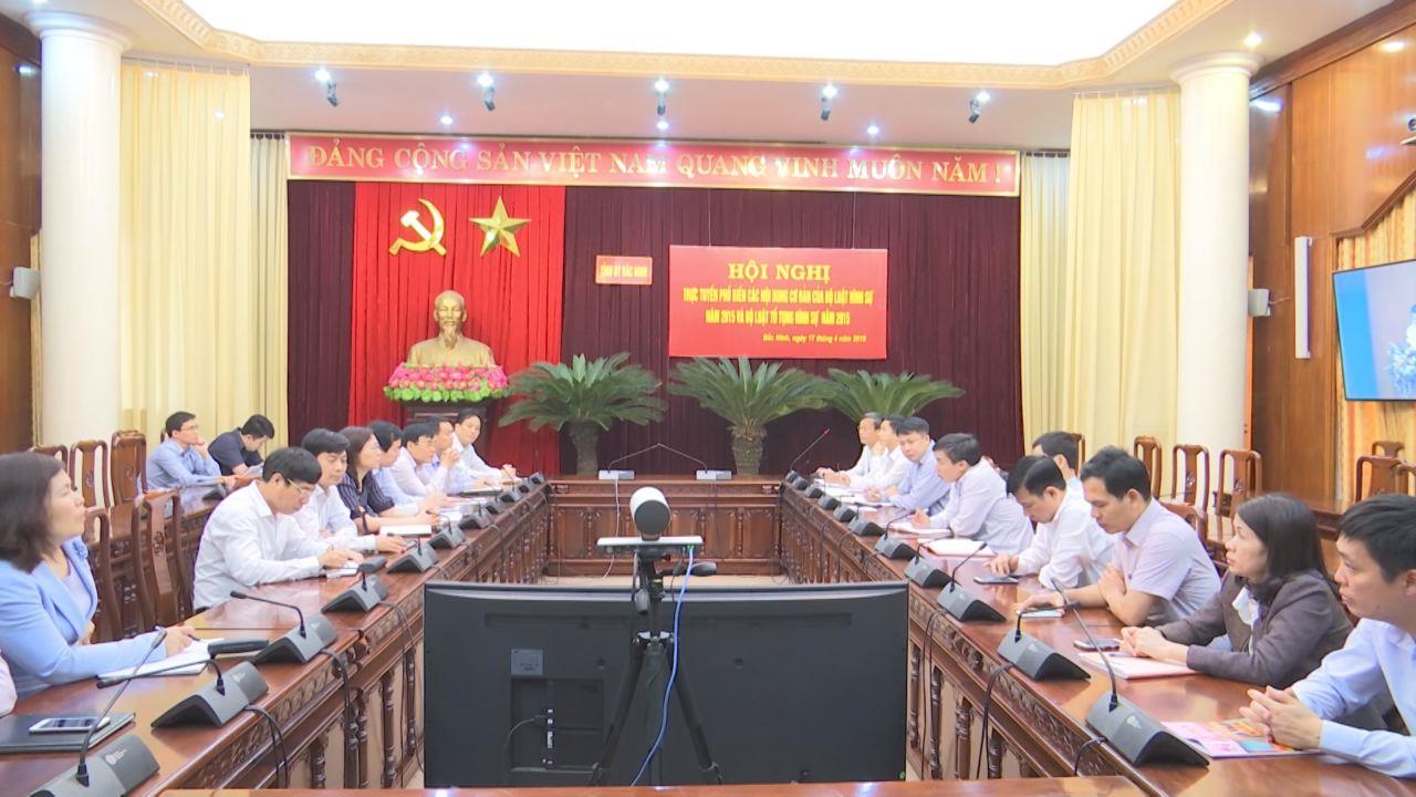 Phổ biến nội dung cơ bản của Bộ luật Hình sự và Bộ luật Tố tụng hình sự 2015