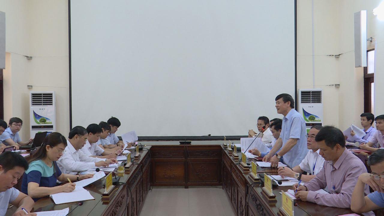 Lãnh đạo tỉnh làm việc với đoàn công tác tỉnh Sơn La