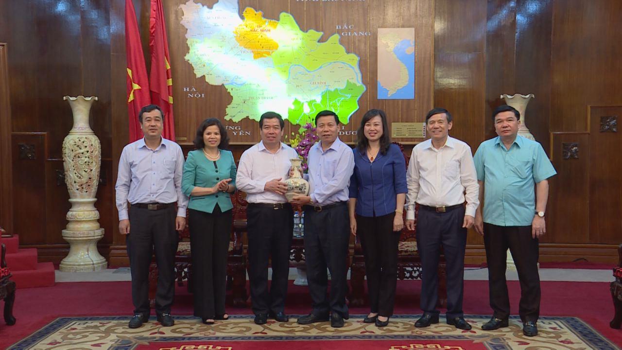 Bí thư Tỉnh ủy tiếp Học viện Chính trị Quốc gia Hồ Chí Minh