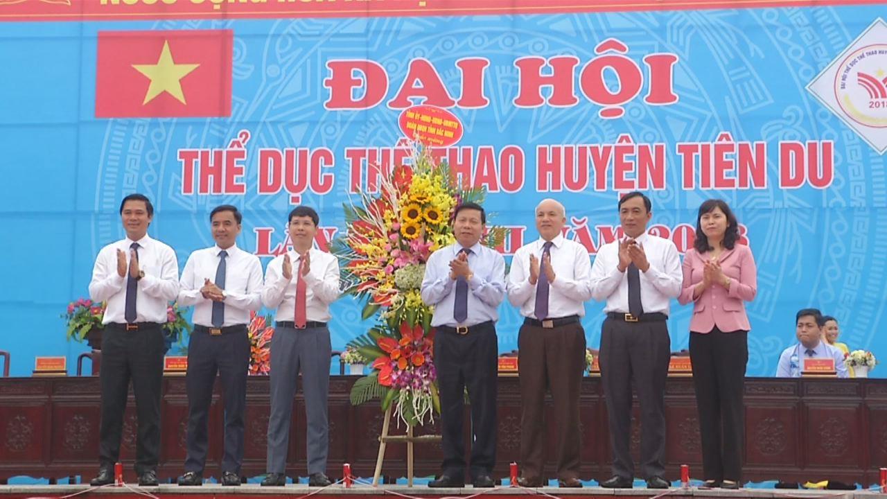 Tiên Du khai mạc Đại hội TDTT lần thứ VIII, năm 2018