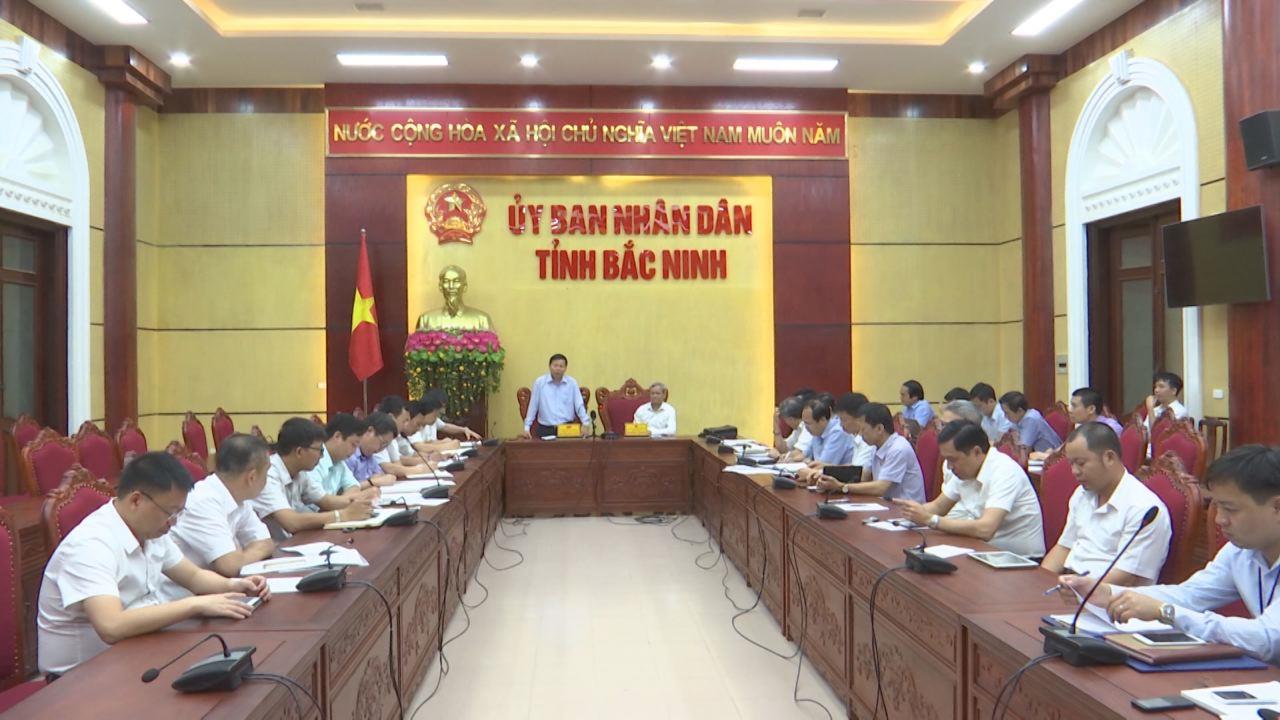 Lãnh đạo tỉnh đánh giá tiến độ thực hiện một số dự án  trên địa bàn thành phố Bắc Ninh