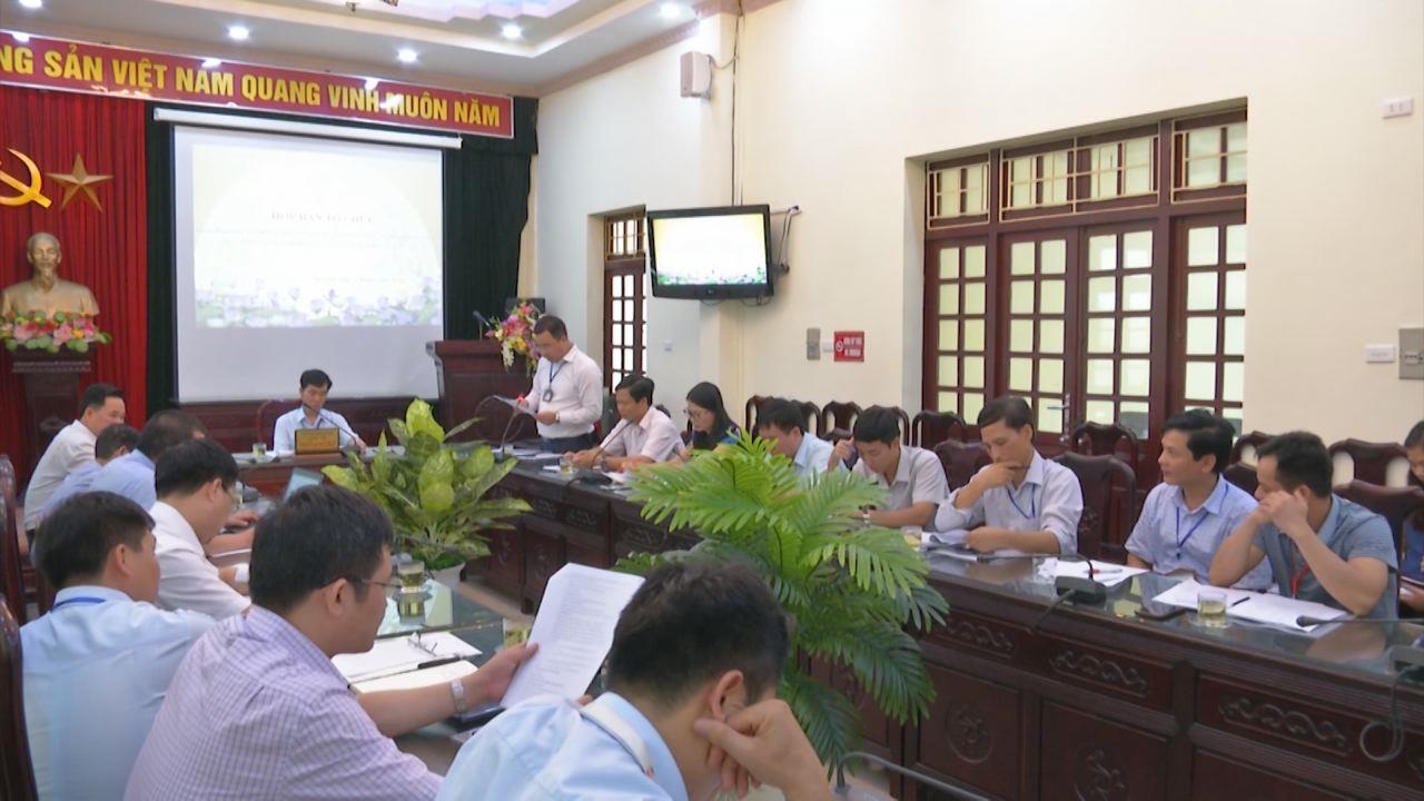 Họp Ban tổ chức giải Bóng đá Hội khỏe Phù đổng