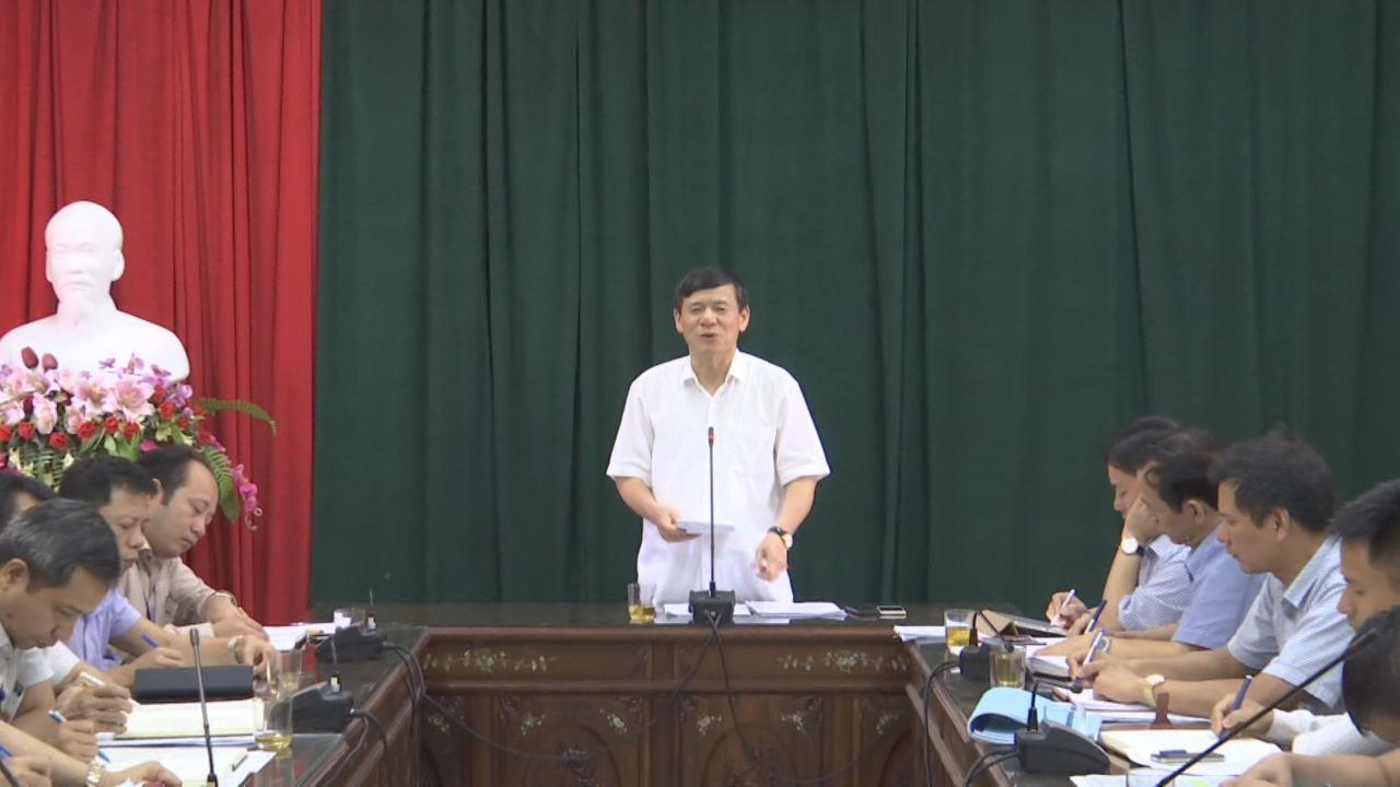 Phó Chủ tịch Thường trực UBND tỉnh làm việc tại thị xã Từ Sơn