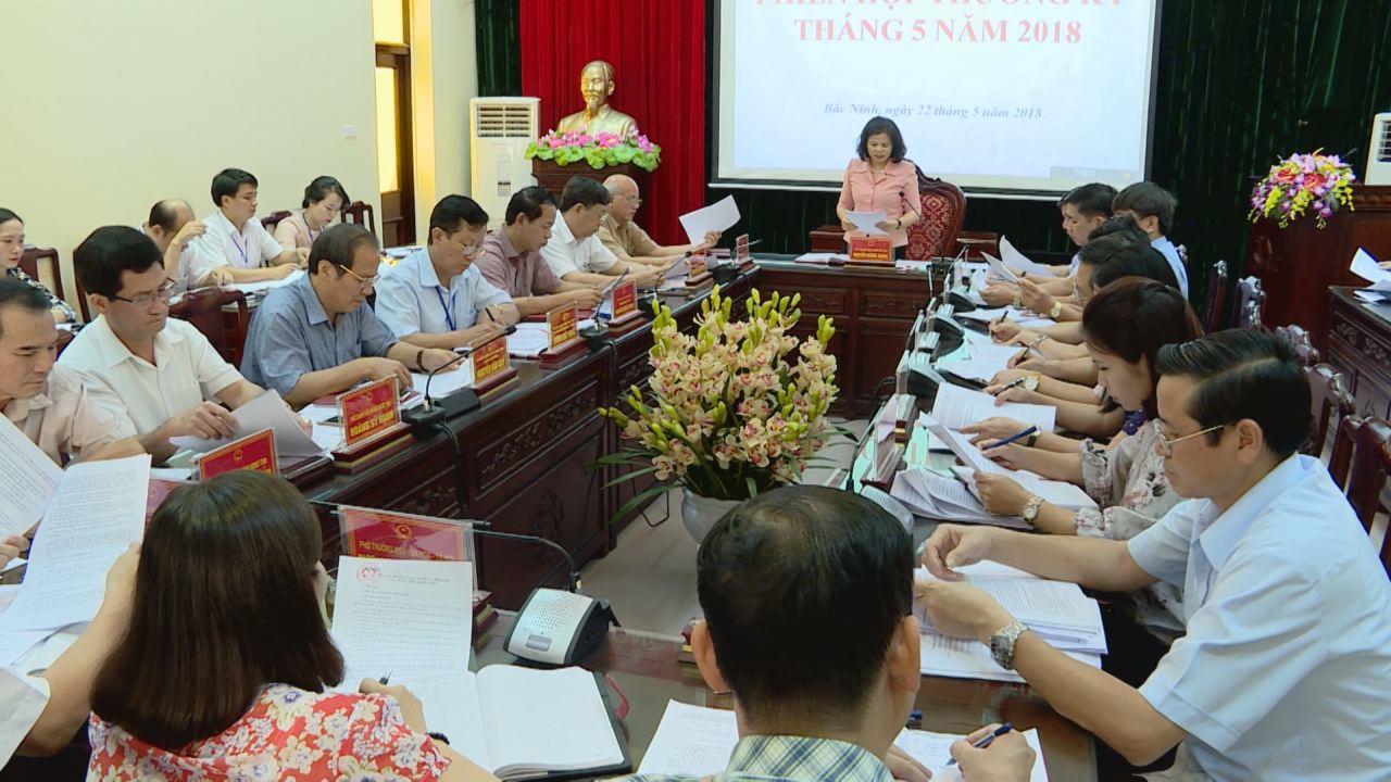 Thường trực HĐND tỉnh tổ chức phiên họp thường kỳ tháng 5