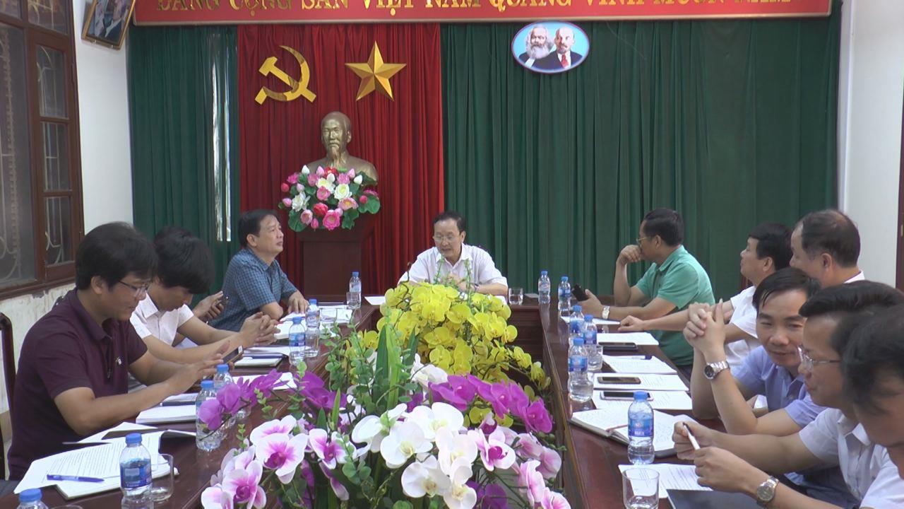 Ban chấp hành Hội Nhà báo tỉnh họp triển khai  kỷ niệm 93 năm ngày báo chí cách mạng Việt Nam