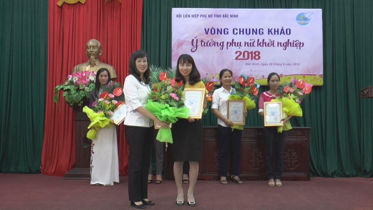 21 dự án tham gia vòng chung khảo ý tưởng phụ nữ khởi nghiệp năm 2018