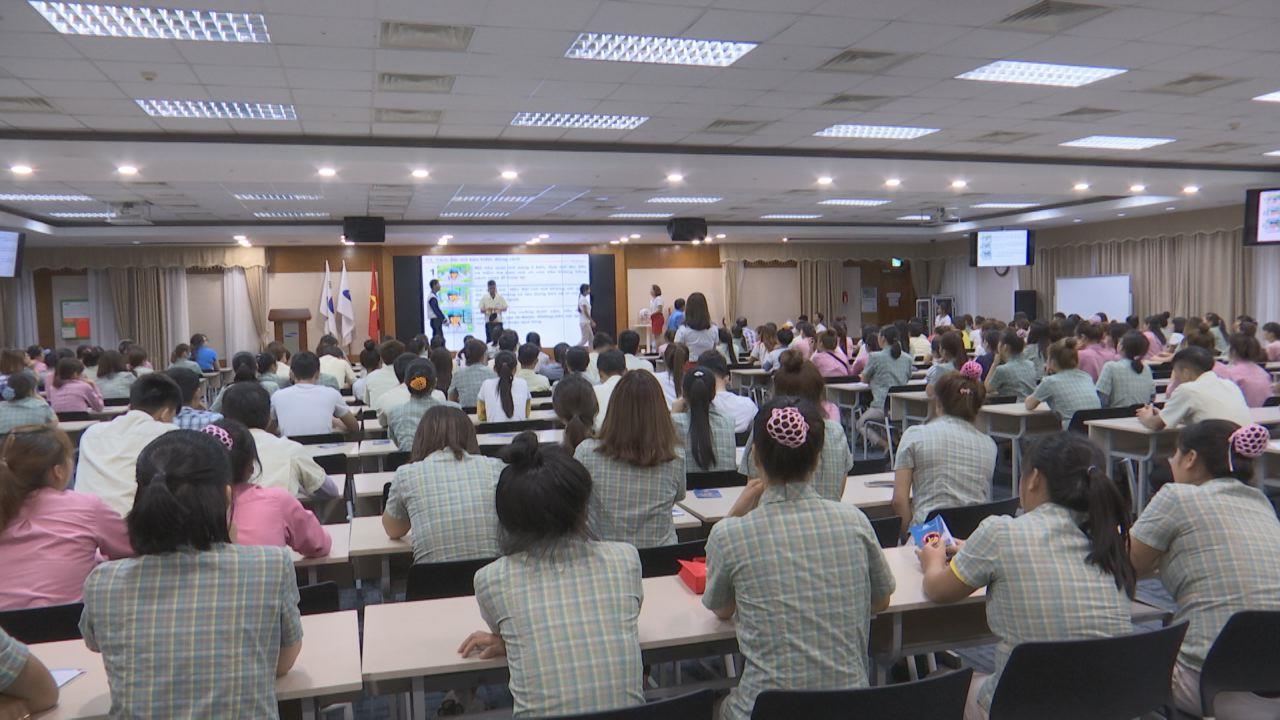 Tập huấn An toàn giao thông cho hơn 1000 công nhân SamSung Việt Nam