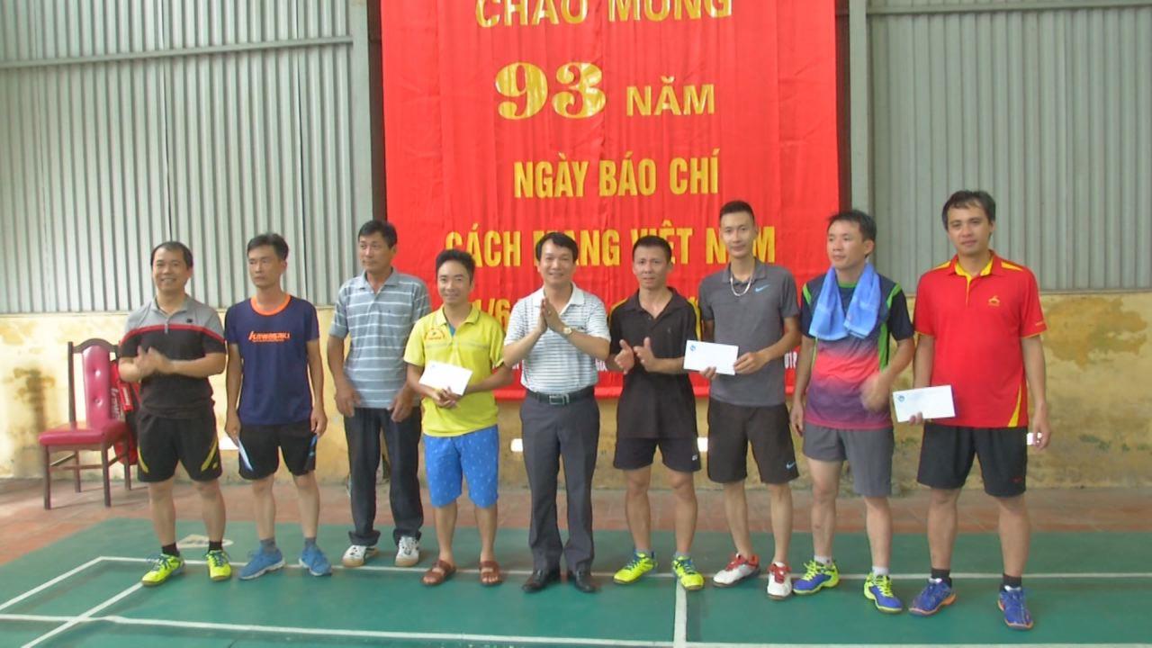 Giải thể thao truyền thống Hội Nhà báo tỉnh năm 2018