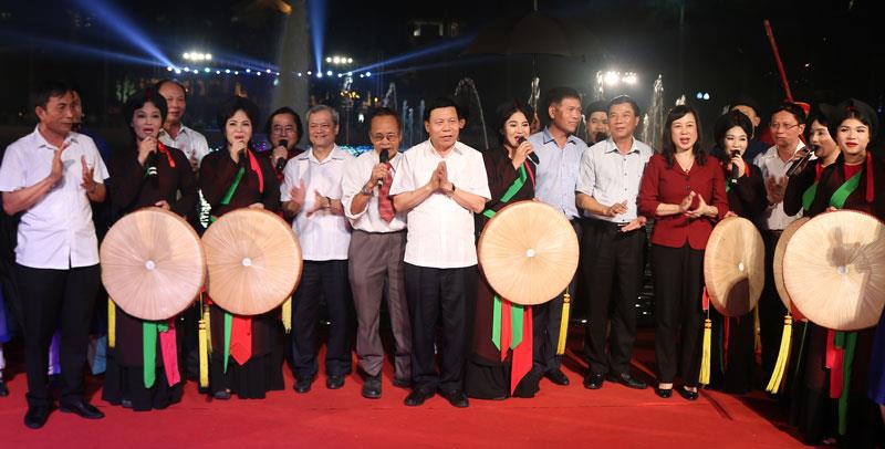 Chương trình hát Quan họ trên thuyền thành công rực rỡ
