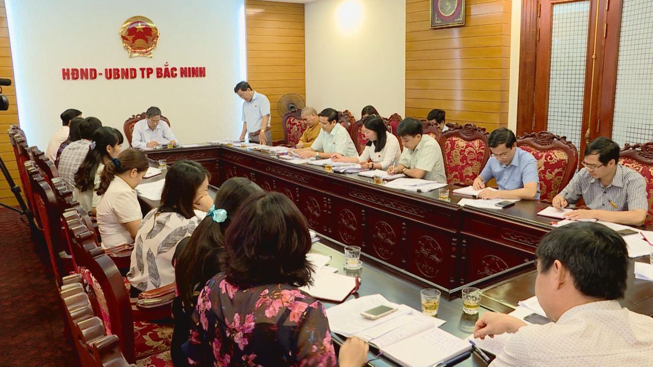Tổ đại biểu HĐND tỉnh giám sát việc thực hiện các Nghị quyết chuyên đề tại thành phố Bắc Ninh