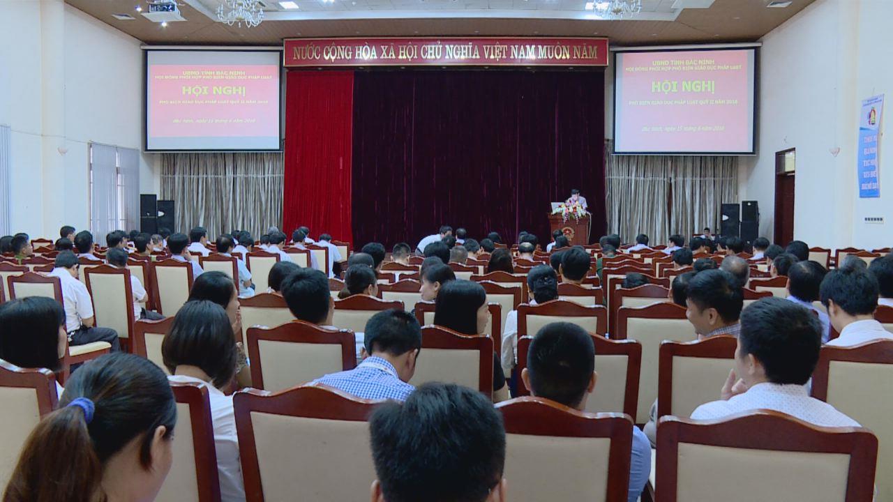 Hội nghị phổ biến, giáo dục pháp luật quý II/2018