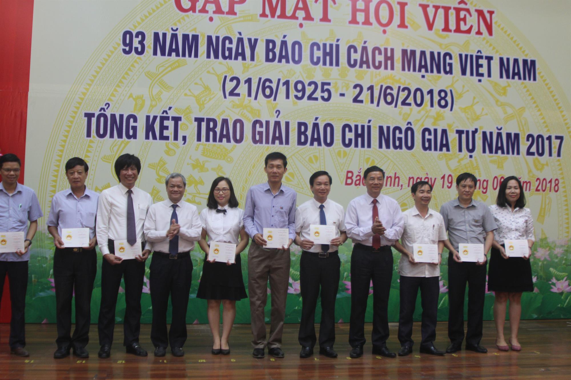 Hội Nhà báo tỉnh Bắc Ninh tổ chức Lễ kỷ niệm 93 năm Ngày Báo chí Cách mạng Việt Nam